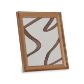 Porta Retrato em MDF Dourado Escuro 20x25cm - Ela Decora
